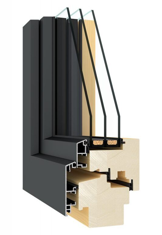 Holz- Alu Fenster